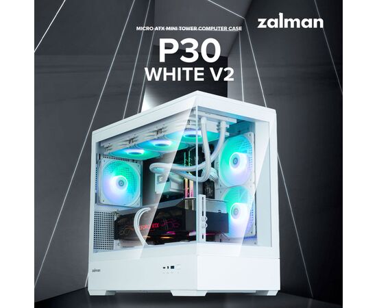 Корпус Zalman P30WHITEV2, зображення 12 Корпус Zalman P30WHITEV2, зображення 12
