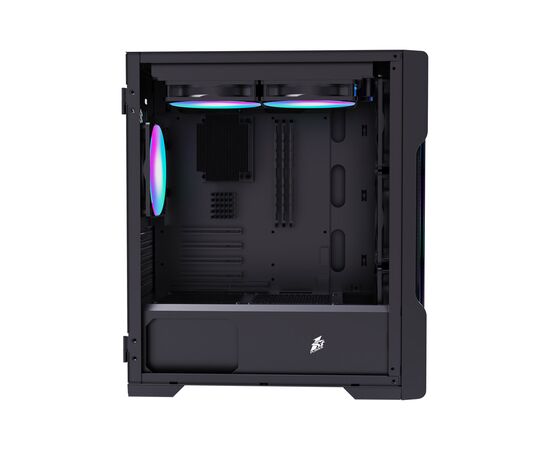 Корпус 1stPlayer T3-BK-4F1, изображение 4 Корпус 1stPlayer T3-BK-4F1, изображение 4