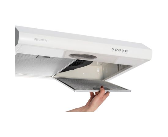 Вытяжка кухонная Pyramida UX 60 (380) B WH, изображение 5 Вытяжка кухонная Pyramida UX 60 (380) B WH, изображение 5