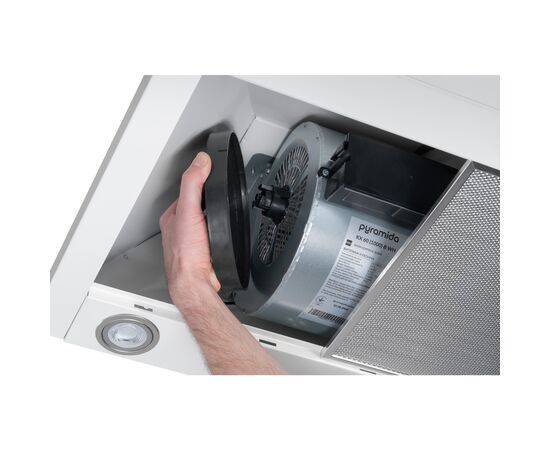 Вытяжка кухонная Pyramida KX 60 (1000) B WH, изображение 6 Вытяжка кухонная Pyramida KX 60 (1000) B WH, изображение 6