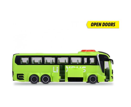 Спецтехника Dickie Toys Туристический автобус Фликсбас 26,5 см (3744015), изображение 3 Спецтехника Dickie Toys Туристический автобус Фликсбас 26,5 см (3744015), изображение 3