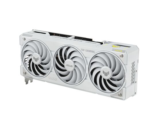 Видеокарта ASUS GeForce RTX5070 Ti 16GB TUF OC WHITE GAMING (TUF-RTX5070TI-O16G-WHITE-GAMING), изображение 2 Видеокарта ASUS GeForce RTX5070 Ti 16GB TUF OC WHITE GAMING (TUF-RTX5070TI-O16G-WHITE-GAMING), изображение 2