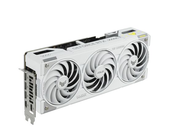 Видеокарта ASUS GeForce RTX5070 Ti 16GB TUF OC WHITE GAMING (TUF-RTX5070TI-O16G-WHITE-GAMING), изображение 3 Видеокарта ASUS GeForce RTX5070 Ti 16GB TUF OC WHITE GAMING (TUF-RTX5070TI-O16G-WHITE-GAMING), изображение 3