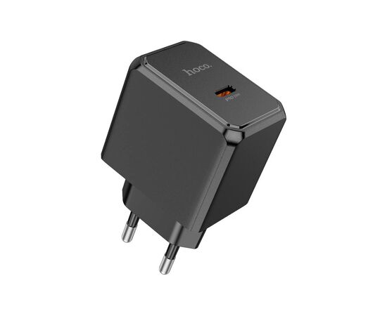 Зарядное устройство HOCO CS13A Ocean USB-C PD20W Black (6942007603805), изображение 4 Зарядное устройство HOCO CS13A Ocean USB-C PD20W Black (6942007603805), изображение 4