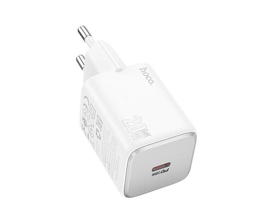 Зарядное устройство HOCO N40 Mighty USB-C PD20W White (6942007616973), изображение 3 Зарядное устройство HOCO N40 Mighty USB-C PD20W White (6942007616973), изображение 3