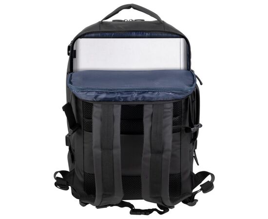 Рюкзак для ноутбука 17.3", 8465 Tegel, Black ECO RivaCase (8465Black), изображение 9