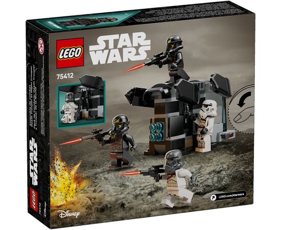 Конструктор LEGO Star Wars Бойовий набір «Боєць смерті та Нічний піхотинець» (75412-), зображення 7 Конструктор LEGO Star Wars Бойовий набір «Боєць смерті та Нічний піхотинець» (75412-), зображення 7