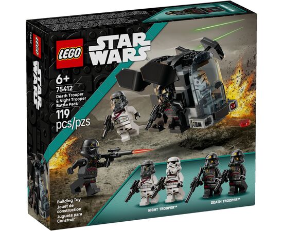 Конструктор LEGO Star Wars Бойовий набір «Боєць смерті та Нічний піхотинець» (75412-)