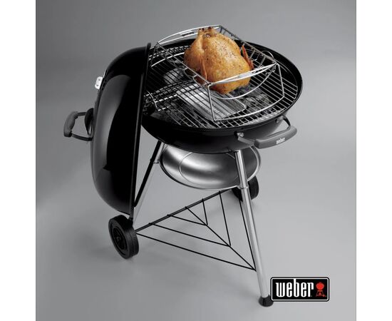 Гриль-барбекю Weber Compact Kettle 57 см Black (1321004), изображение 11 Гриль-барбекю Weber Compact Kettle 57 см Black (1321004), изображение 11