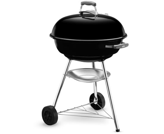 Гриль-барбекю Weber Compact Kettle 57 см Black (1321004), изображение 2 Гриль-барбекю Weber Compact Kettle 57 см Black (1321004), изображение 2