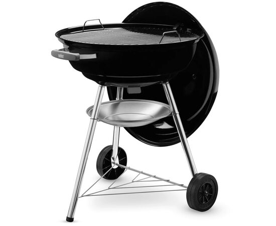 Гриль-барбекю Weber Compact Kettle 57 см Black (1321004), изображение 4 Гриль-барбекю Weber Compact Kettle 57 см Black (1321004), изображение 4