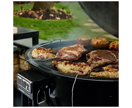 Гриль-барбекю Weber Summit Kamado E6 61 cm Black (18201004), изображение 10 Гриль-барбекю Weber Summit Kamado E6 61 cm Black (18201004), изображение 10
