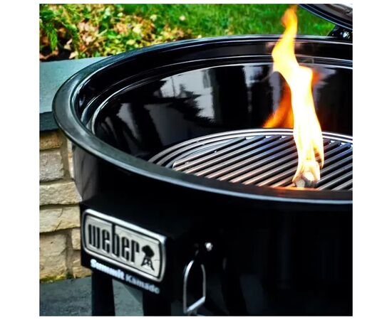 Гриль-барбекю Weber Summit Kamado E6 61 cm Black (18201004), изображение 11 Гриль-барбекю Weber Summit Kamado E6 61 cm Black (18201004), изображение 11