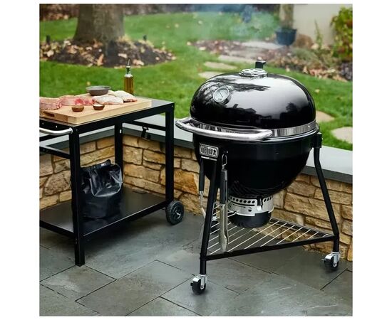 Гриль-барбекю Weber Summit Kamado E6 61 cm Black (18201004), изображение 7 Гриль-барбекю Weber Summit Kamado E6 61 cm Black (18201004), изображение 7