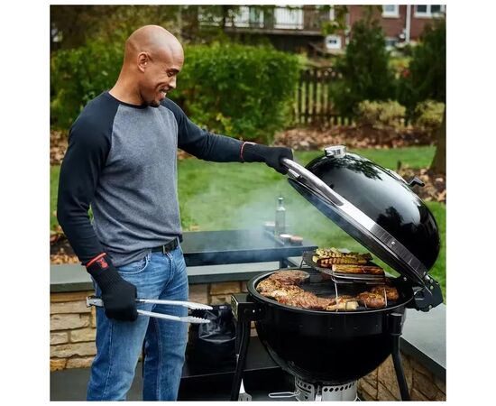 Гриль-барбекю Weber Summit Kamado E6 61 cm Black (18201004), изображение 8 Гриль-барбекю Weber Summit Kamado E6 61 cm Black (18201004), изображение 8