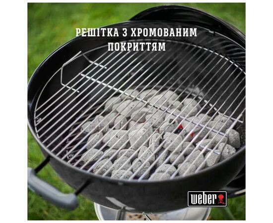 Гриль-барбекю Weber Classic Kettle 47 см Black (1241304), изображение 10 Гриль-барбекю Weber Classic Kettle 47 см Black (1241304), изображение 10