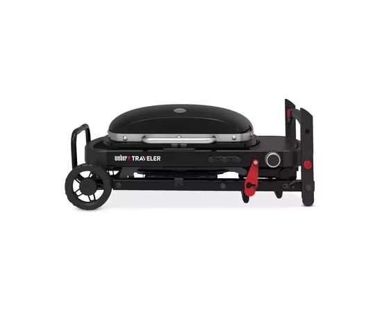 Гриль-барбекю Weber Traveler Compact Portable Black (1500527), изображение 2 Гриль-барбекю Weber Traveler Compact Portable Black (1500527), изображение 2