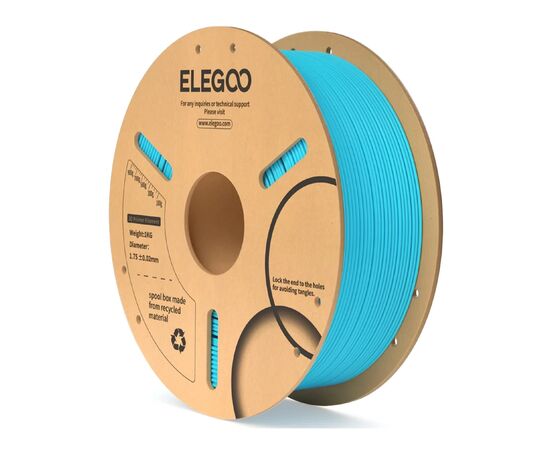Пластик для 3D-принтера ELEGOO PLA 1кг, 1.75мм, blue sky (50.203.0107)