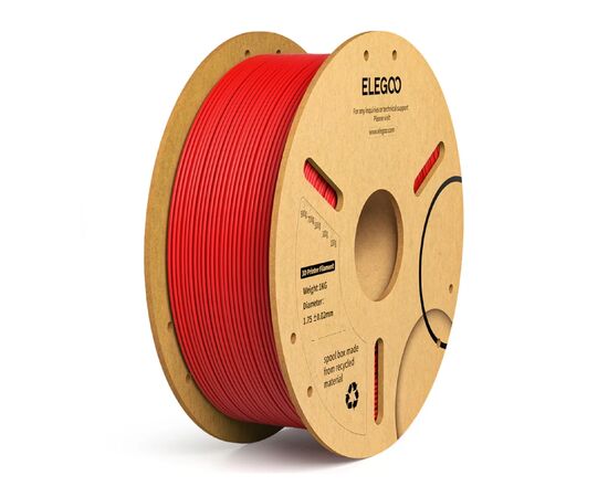 Пластик для 3D-принтера ELEGOO PLA Plus 1кг, 1.75мм, red (50.203.0053)