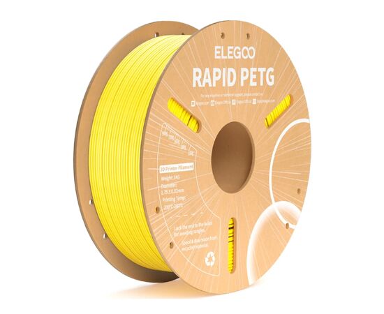 Пластик для 3D-принтера ELEGOO Rapid PETG 1кг, 1.75мм, yellow (50.203.0221)