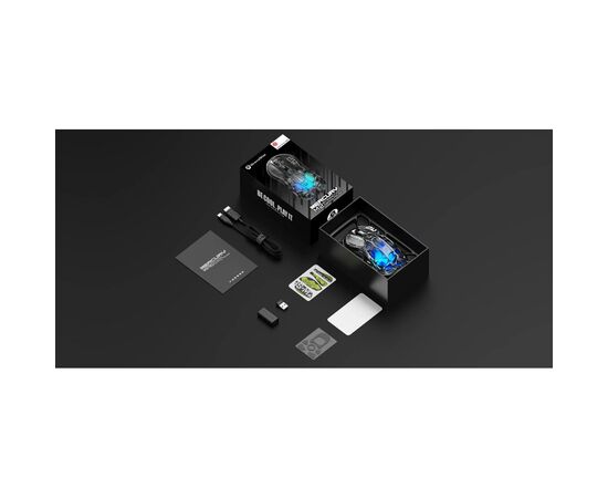 Мышка GravaStar Mercury M2 Transparent Black (GRAVASTARM2_XTAL_BLK), изображение 2 Мышка GravaStar Mercury M2 Transparent Black (GRAVASTARM2_XTAL_BLK), изображение 2