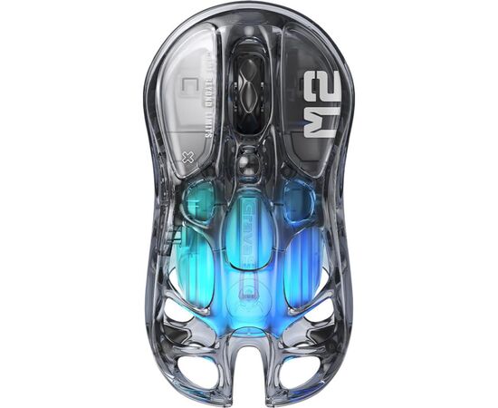 Мышка GravaStar Mercury M2 Transparent Black (GRAVASTARM2_XTAL_BLK)