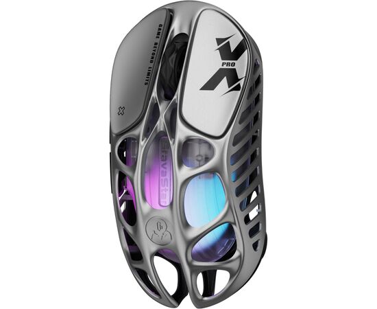 Мышка GravaStar Mercury X Pro 8K Wireless/Bluetooth/USB Grey (GSXPRO_GRY), изображение 5 Мышка GravaStar Mercury X Pro 8K Wireless/Bluetooth/USB Grey (GSXPRO_GRY), изображение 5