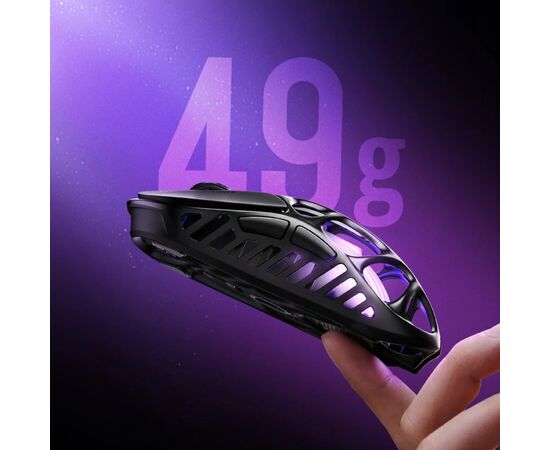 Мышка GravaStar Mercury X Pro 8K Wireless/Bluetooth/USB Black (GSXPRO_BLK), изображение 9 Мышка GravaStar Mercury X Pro 8K Wireless/Bluetooth/USB Black (GSXPRO_BLK), изображение 9
