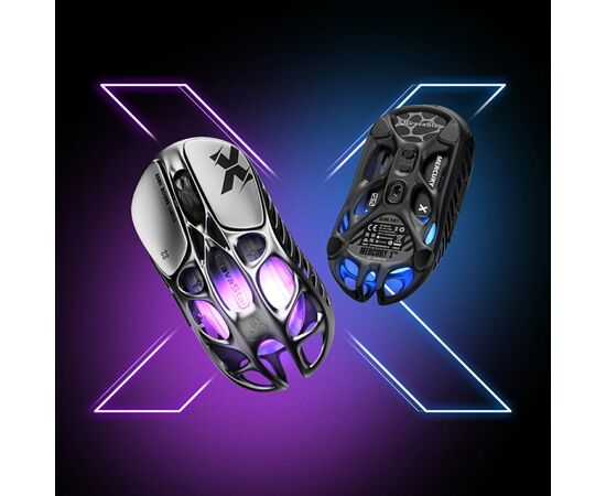 Мишка GravaStar Mercury X Wireless/Bluetooth/USB Grey (GSX_GRY), зображення 11 Мишка GravaStar Mercury X Wireless/Bluetooth/USB Grey (GSX_GRY), зображення 11