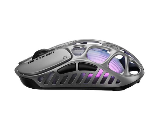 Мишка GravaStar Mercury X Wireless/Bluetooth/USB Grey (GSX_GRY), зображення 3 Мишка GravaStar Mercury X Wireless/Bluetooth/USB Grey (GSX_GRY), зображення 3