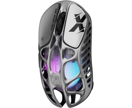 Мишка GravaStar Mercury X Wireless/Bluetooth/USB Grey (GSX_GRY), зображення 4 Мишка GravaStar Mercury X Wireless/Bluetooth/USB Grey (GSX_GRY), зображення 4