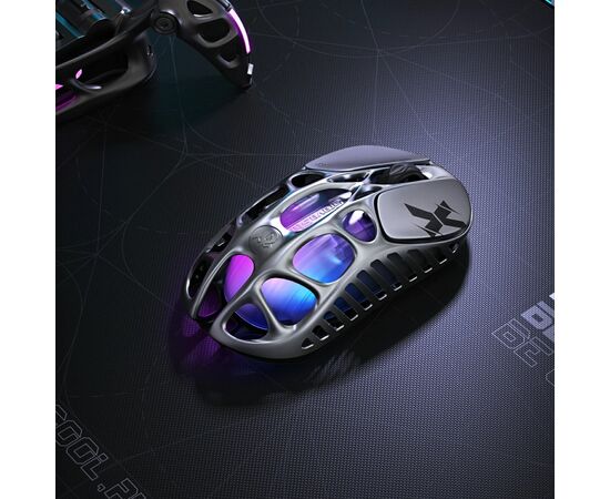 Мишка GravaStar Mercury X Wireless/Bluetooth/USB Grey (GSX_GRY), зображення 9 Мишка GravaStar Mercury X Wireless/Bluetooth/USB Grey (GSX_GRY), зображення 9
