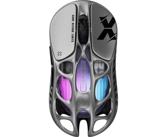 Мышка GravaStar Mercury X Wireless/Bluetooth/USB Grey (GSX_GRY)