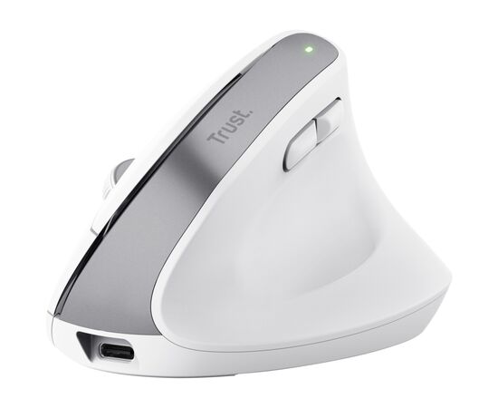 Мышка Trust Bayo+ Ergonomic Wireless/Bluetooth White (25399)