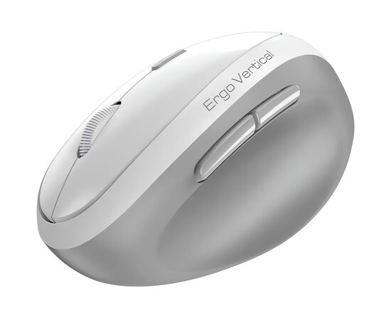 Мышка Genius Ergo 8350S AI Silent Wireless White/Grey (31030041401), изображение 4 Мышка Genius Ergo 8350S AI Silent Wireless White/Grey (31030041401), изображение 4