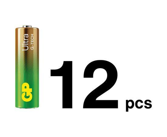Батарейка Gp AA * 12 + AAA * 12 Ultra Alcaline + fan (4891199233982), изображение 4 Батарейка Gp AA * 12 + AAA * 12 Ultra Alcaline + fan (4891199233982), изображение 4