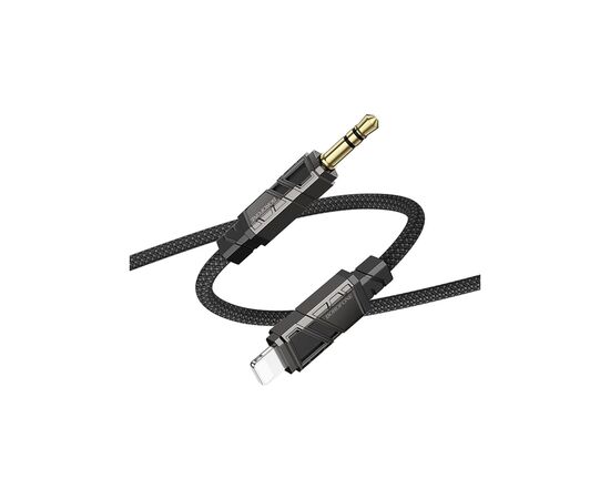 Кабель мультимедійний Lightning to 3.5mm M 1.0m black BOROFONE (6941991117749), зображення 4 Кабель мультимедійний Lightning to 3.5mm M 1.0m black BOROFONE (6941991117749), зображення 4