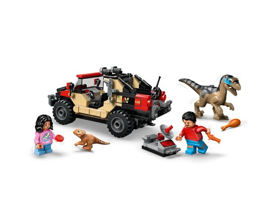 Конструктор LEGO Jurassic World Побег по бездорожью от раптора (76972), изображение 3 Конструктор LEGO Jurassic World Побег по бездорожью от раптора (76972), изображение 3