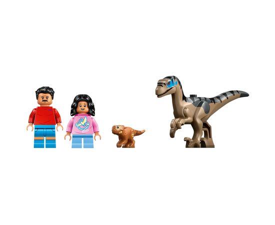 Конструктор LEGO Jurassic World Побег по бездорожью от раптора (76972), изображение 6 Конструктор LEGO Jurassic World Побег по бездорожью от раптора (76972), изображение 6