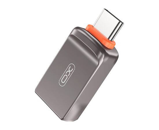 Переходник OTG USB to USB-C XO (NB281B-СA.tranish), изображение 2 Переходник OTG USB to USB-C XO (NB281B-СA.tranish), изображение 2