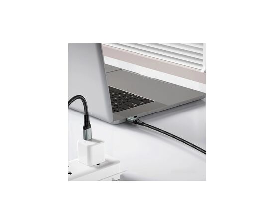 Дата кабель USB-C to USB-C NBQ264A-CC black XO (NB-Q264A-CC.black), изображение 7 Дата кабель USB-C to USB-C NBQ264A-CC black XO (NB-Q264A-CC.black), изображение 7