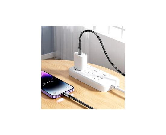 Дата кабель USB-C to USB-C NBQ264B-CC black XO (NB-Q264B-CC.black), изображение 6 Дата кабель USB-C to USB-C NBQ264B-CC black XO (NB-Q264B-CC.black), изображение 6