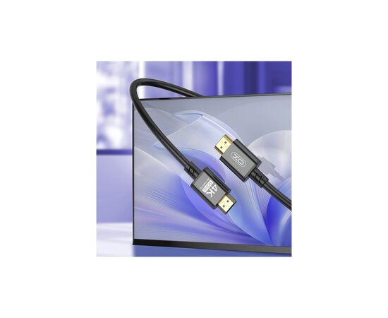 Кабель мультимедийный HDMI M to HDMI M 3.0m V2.0 black XO (GB017A-HDMI.tranish), изображение 6 Кабель мультимедийный HDMI M to HDMI M 3.0m V2.0 black XO (GB017A-HDMI.tranish), изображение 6