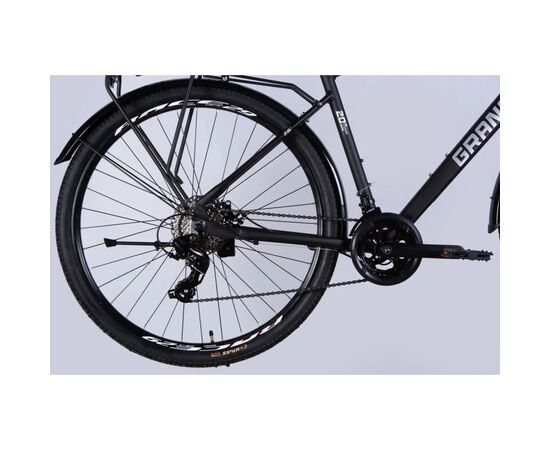 Велосипед Dorozhnik 28" GRANAT M DD рама-20" AL 2025 чорний (OPS-D-28-495), зображення 8 Велосипед Dorozhnik 28" GRANAT M DD рама-20" AL 2025 чорний (OPS-D-28-495), зображення 8