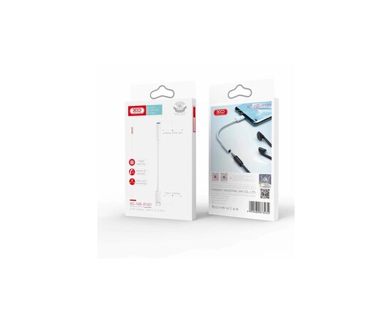 Переходник USB-C to 3.5mm M XO (NB-R161.white), изображение 3