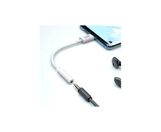 Переходник USB-C to 3.5mm M XO (NB-R161.white), изображение 4