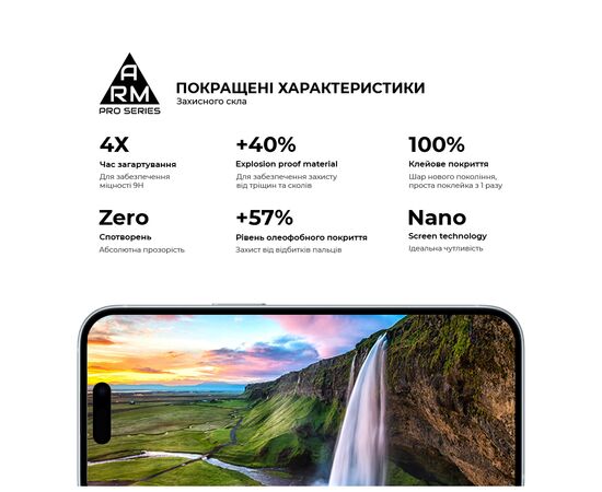Стекло защитное Armorstandart Pro Apple iPhone 15 with mesh (ARM87023), изображение 5 Стекло защитное Armorstandart Pro Apple iPhone 15 with mesh (ARM87023), изображение 5