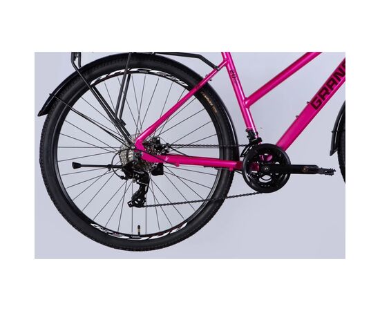 Велосипед Dorozhnik 28" GRANAT W DD рама-20" AL 2025 фіолетово-рожевий (OPS-D-28-489), зображення 6 Велосипед Dorozhnik 28" GRANAT W DD рама-20" AL 2025 фіолетово-рожевий (OPS-D-28-489), зображення 6
