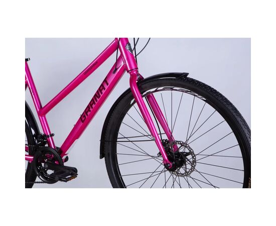 Велосипед Dorozhnik 28" GRANAT W DD рама-20" AL 2025 фіолетово-рожевий (OPS-D-28-489), зображення 7 Велосипед Dorozhnik 28" GRANAT W DD рама-20" AL 2025 фіолетово-рожевий (OPS-D-28-489), зображення 7