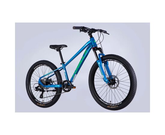 Велосипед Formula 24" THOR DD рама-12" AL 2025 синьо-зелений (OPS-FR-24-427), изображение 4